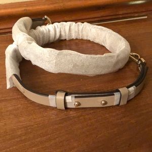 Michael Kors replacement strap truffle/gold